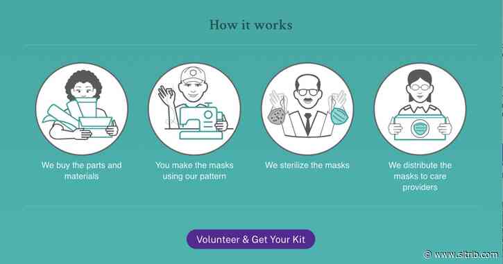New Utah project gives people the ability to sew clinical face masks for medical workers
