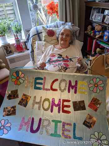 Muriel, 84, battles coronavirus - and wins!