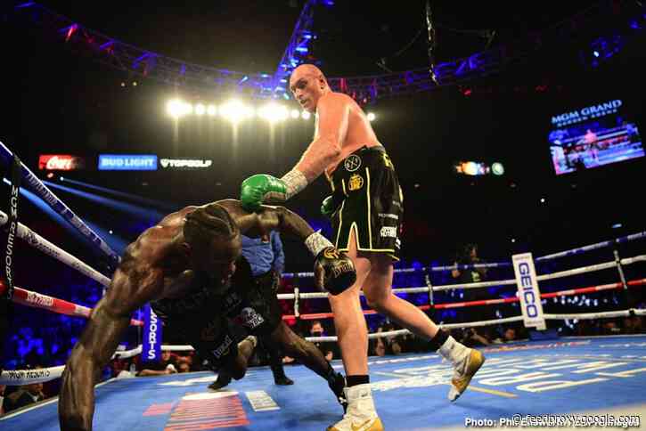 DiBella: Deontay Wilder will improve in third Tyson Fury fight
