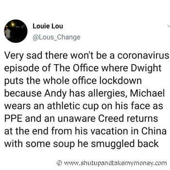 Very Sad There Won’t Be A Coronavirus Episode Of The Office…