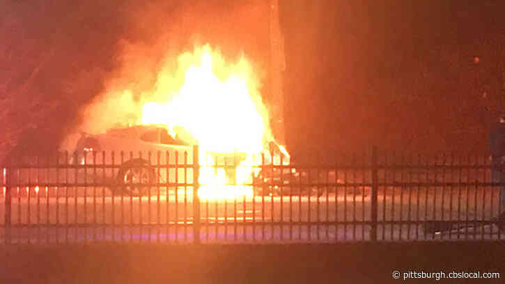 Vehicle Catches Fire, One Man Dead After Fatal Crash On West Carson Street
