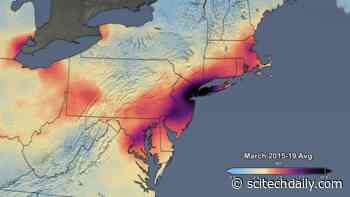 Dramatic NASA Satellite Images Show 30% Drop in Air Pollution Over Northeast U.S. From COVID-19 Lockdown