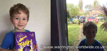 Warrington Police show they are good eggs making Easter eggstra special for children - Gary Skentelbery