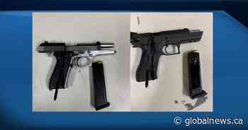 RCMP arrest man in Grande Prairie who fled collision with loaded handguns