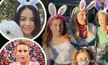 Jessica Simpson, Tori Spelling and Lucy Hale celebrate Easter Sunday from home amid quarantine 