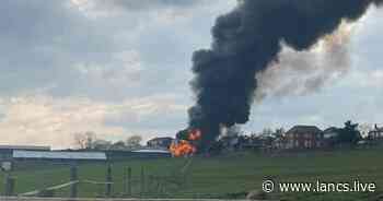 Firefighters battle Bolton farm blaze as black smoke billows into the sky - LancsLive