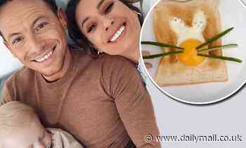 Stacey Solomon get creative in the kitchen as she makes adorable bunny shaped Easter eggs