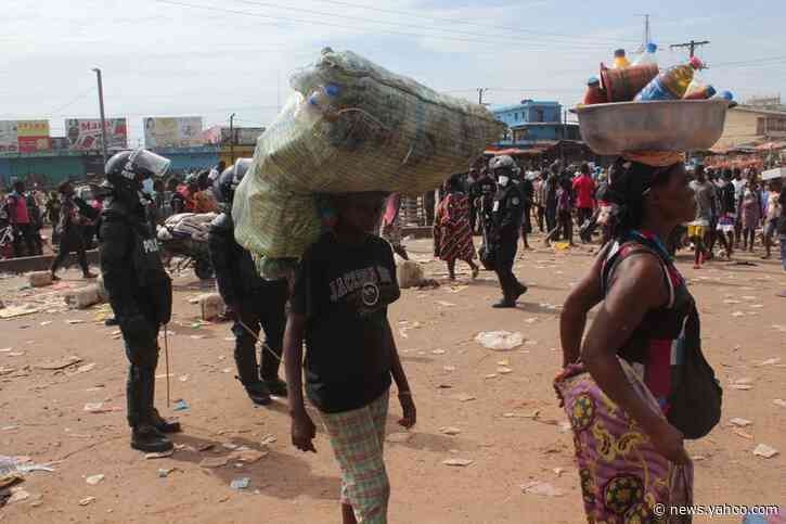 Liberia coronavirus lockdown off to chaotic start