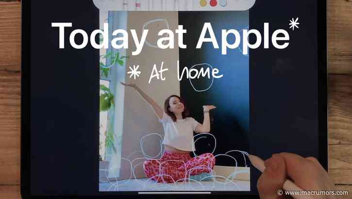 Apple Launches New 'Today at Apple (at Home)' Initiative