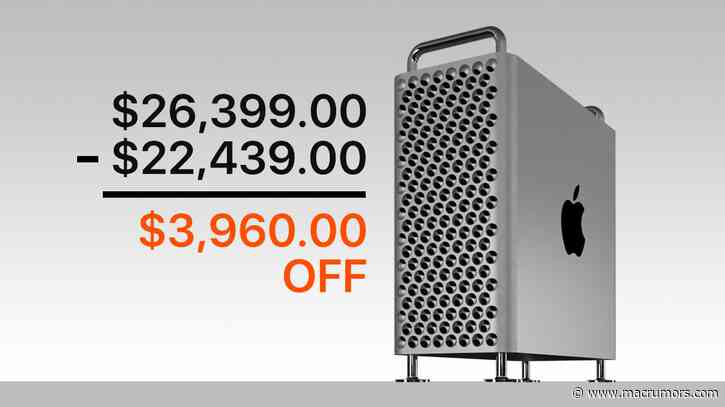 2019 Mac Pro Now Available Through Apple's Refurbished Store With Up to $4000 in Savings