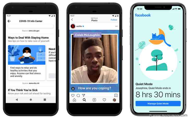 Facebook App Gains 'Quiet Mode' Setting to Help Manage Usage