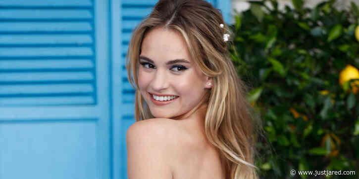 Lily James Reunites With 'Mamma Mia 2' Cast During Quarantine