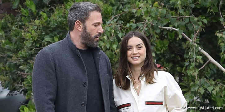 Ben Affleck & Girlfriend Ana de Armas Enjoy a Stroll Together on Easter Amid Quarantine