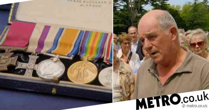 Antiques Roadshow guest gutted as grandfather’s war medals just miss out on £250,000 valuation