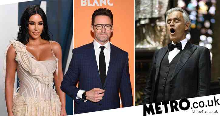 Kim Kardashian and Hugh Jackman lead praise for Andrea Bocelli’s emotional gig in Milan