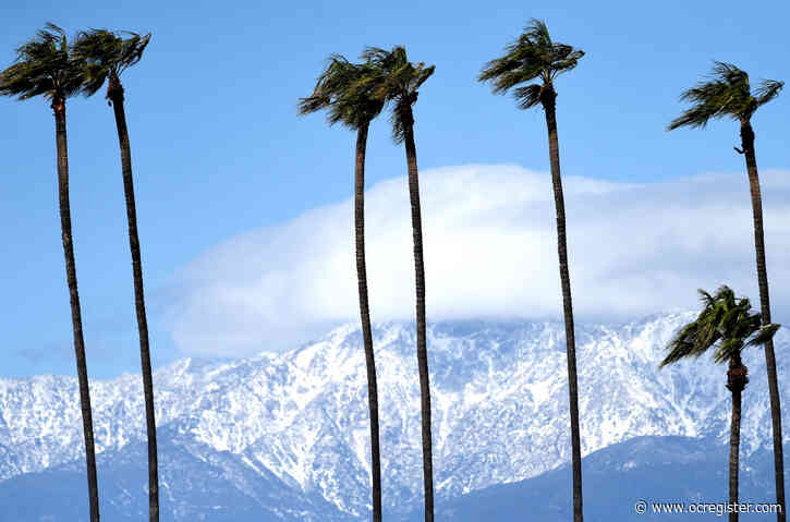 Southern California’s clouds, high winds will gave way to warmer weather