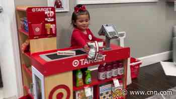 Family makes mini Starbucks and Target at home