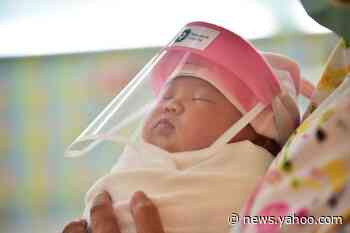 Hospital in Thailand Gives Newborn Babies Tiny Face Shields as Protection From Coronavirus