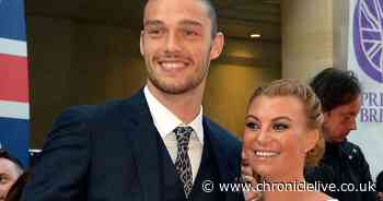 Andy Carroll and Billi Mucklow reveal sex of third child