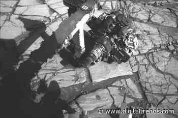 Even on Mars, the Curiosity rover needs to wash its hands