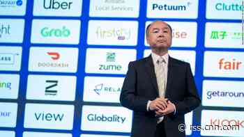 SoftBank warns of huge loss as value of tech startups collapses