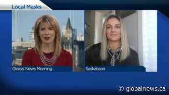 Raising money for new hope dog rescue by making cloth masks