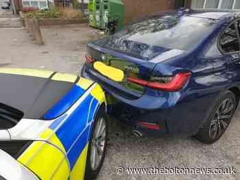 Alleged drug driver attempts to force way past police