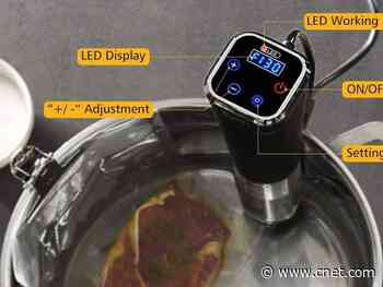 Try sous vide cooking at home with this 1,000-watt immersion machine for $50     - CNET