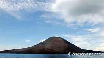 Indonesia's Anak Krakatau volcano shoots ash, lava
