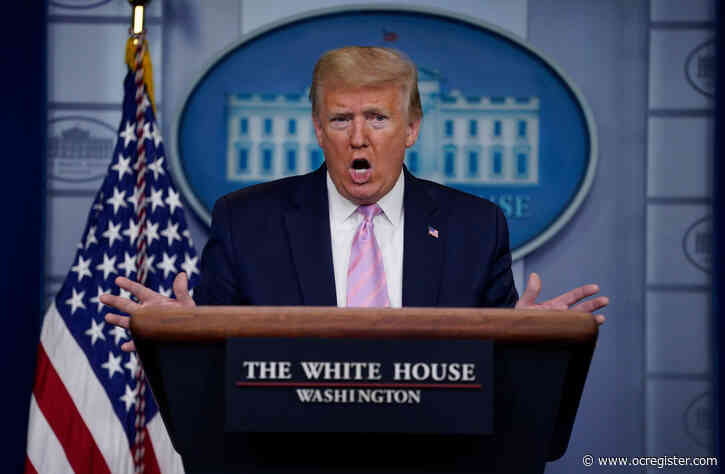 Trump says he’ll decide on easing guidelines, not governors