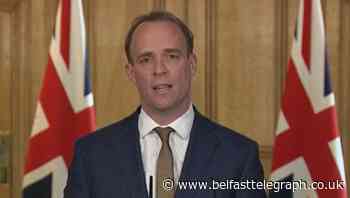 UK not past coronavirus peak but there are positive signs – Dominic Raab