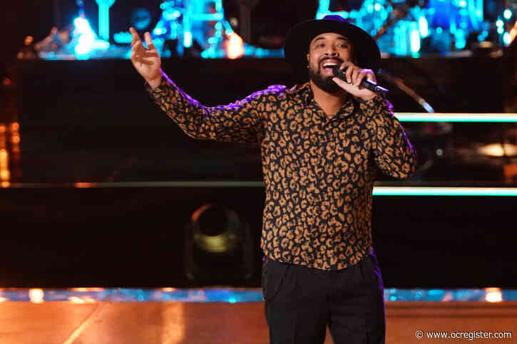 How Stevie Wonder inspired this Orange County singer on ‘The Voice’ to quit his day job for music