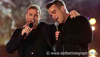Gary Barlow and Robbie Williams reunite for lockdown duet