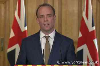 UK not past coronavirus peak but there are positive signs – Dominic Raab