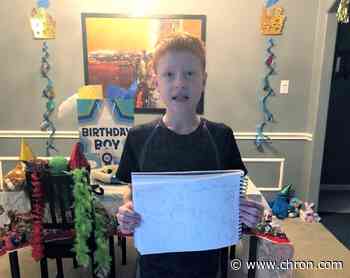 Thousands tweet responses to Houston area dad’s plea to help his son celebrate his 12th birthday - Chron