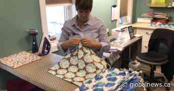 Coronavirus: Hundreds of Alberta quilters make scrub bags for health-care workers