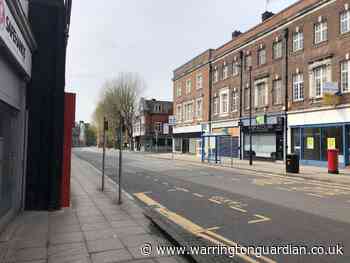 Warrington town centre deserted three weeks into lockdown