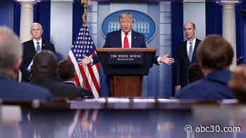 Coronavirus in the US: Trump says he'll decide on easing guidelines, not governors: LIVE