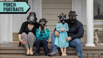 Photographer snaps porch portraits during pandemic