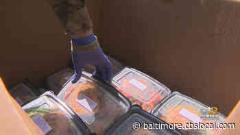 Over 23K Meals Distributed In Baltimore County With Help From Maryland National Guard - CBS Baltimore