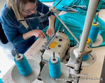Luxury bedding company makes hundreds of scrubs for NHS