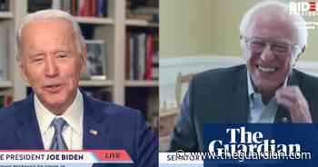 Bernie Sanders endorses Joe Biden for president: 'We need you in the White House' – video