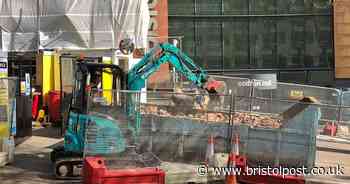 Work to restore the Colston Hall 'is essential' and will continue