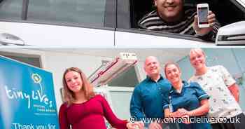 Taxi boss gives free rides to Tiny Lives charity after helping his daughter