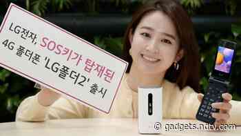 LG Folder 2 Flip Phone With SOS Key and AI Voice Service Launched: Price, Specifications