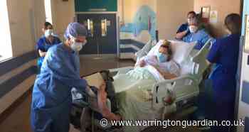 VIDEO: Patient given guard of honour by ICU staff after recovering from coronavirus