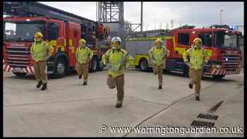 Lymm firefighters take on Blinding Lights TikTok challenge - can you beat their effort?