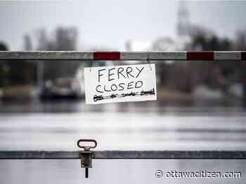Spring construction in full swing, Quyon Ferry remains closed