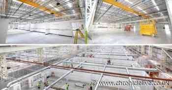 Incredible timelapse shows how Nightingale Hospital NE was built in just weeks