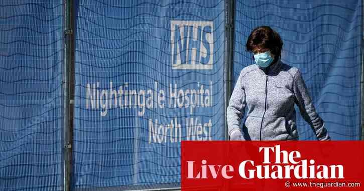 UK coronavirus live: lockdown could shrink GDP by 35%, says OBR, as daily hospital deaths rise by 778 to 12,107